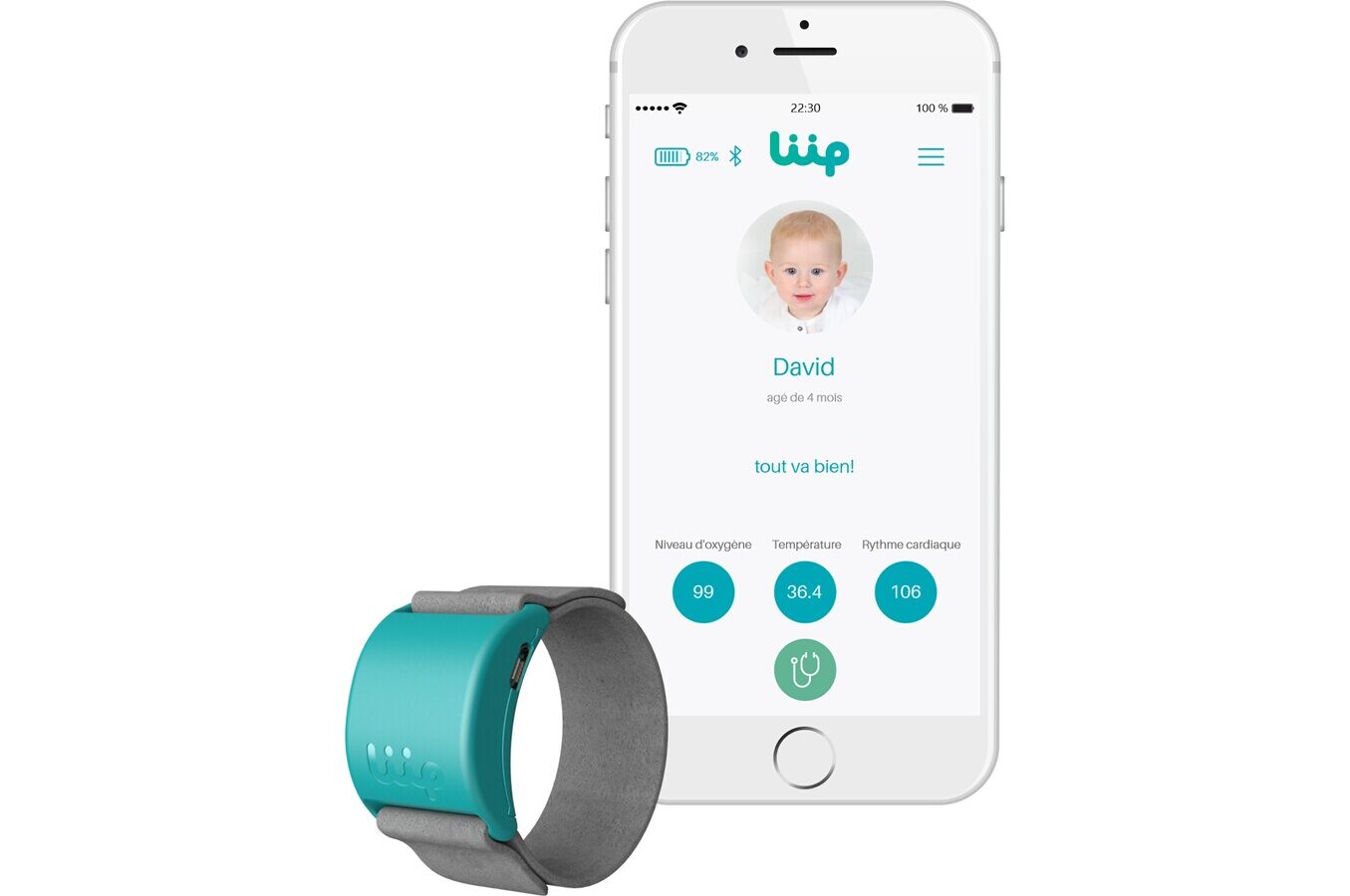 Baby Wearable Smart Monitor